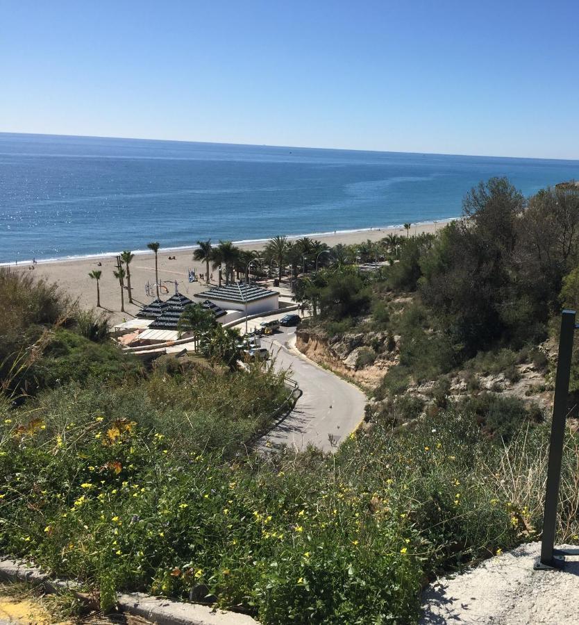 Playa Burriana, Tva Terasser, Havsutsikt, Pool Nerja Zewnętrze zdjęcie